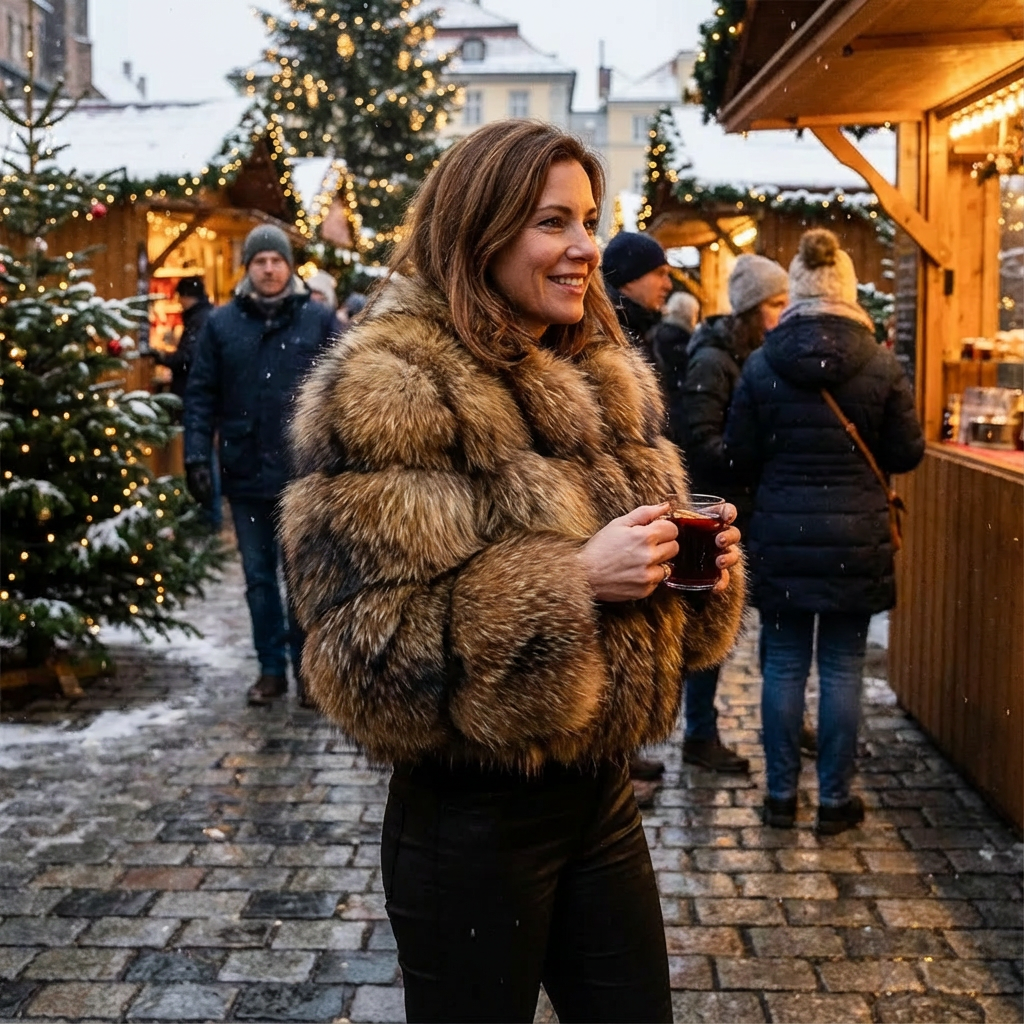 Women's Fur Coat Artificial Mink Splicing Jacket Fake Fur Mixed Skin Chinese Manufacturer Wholesale Price Fashionable Outerwear